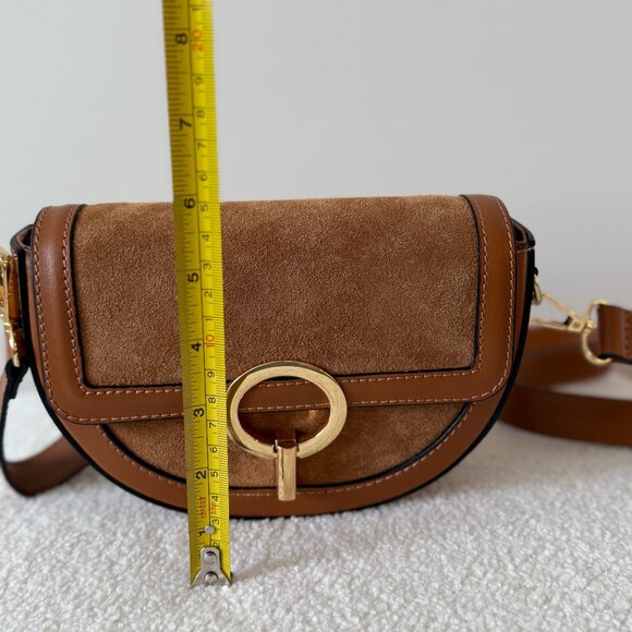 Vere Pelle Genuine Leather Crossbody Bag - Picture 10 of 12